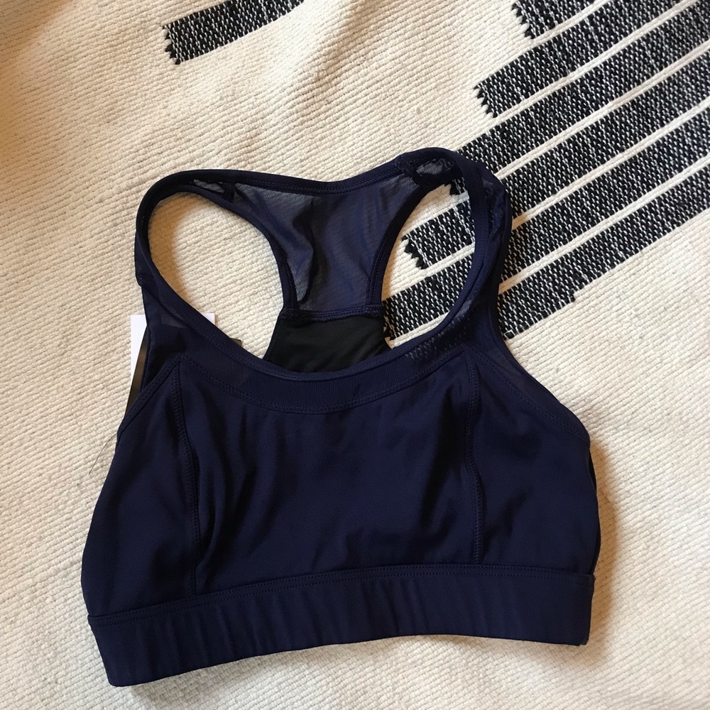 Varley Bandini sports bra in Navy